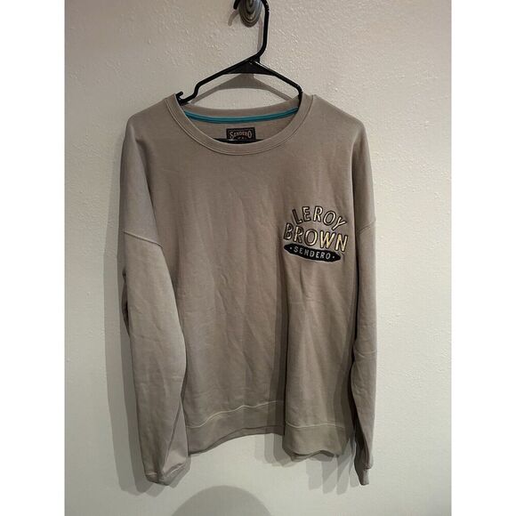 Leroy Brown Men's Crewneck Sweater - Gray - Picture 2 of 7